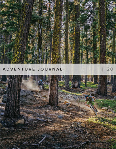 Adventure Journal magazaine cover.