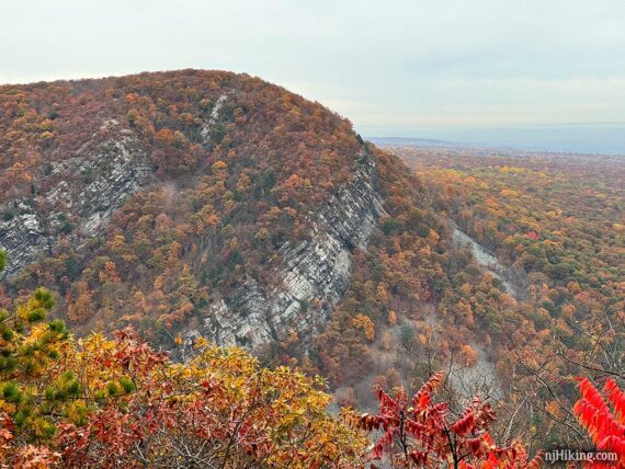 Mt Tammany seen from Mt Minsi.