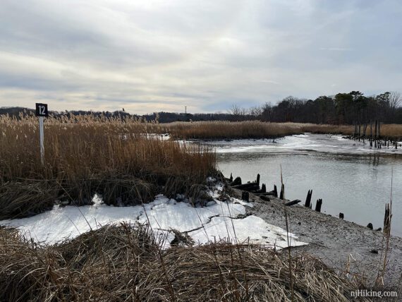 Cheesequake Creek at Steamboat Landing.