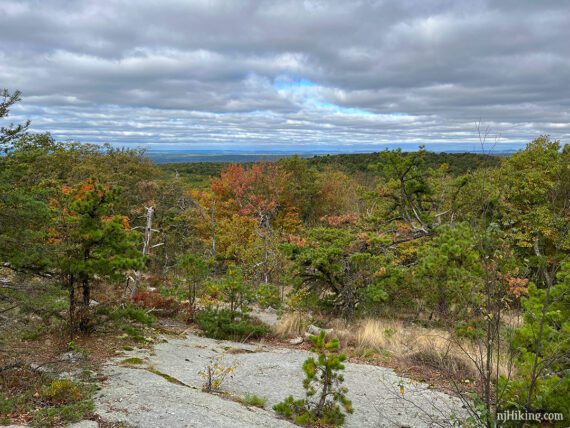 View along the Appalachian Trail.