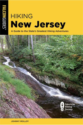 Hiking New Jersey book cover.