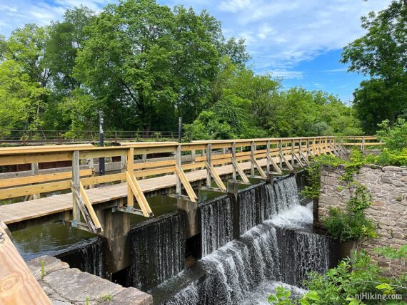 New bridge over Alexauken Creek.