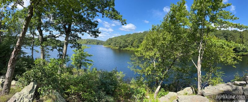 Panorama of Sunfish Pond.