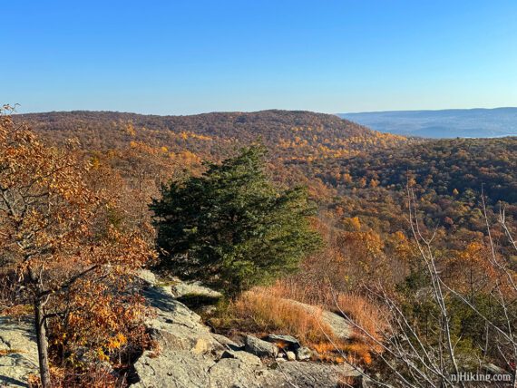 View from Osio Rock.