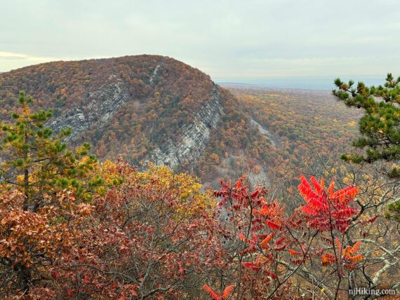 Mt. Tammany seen from Mt. Minsi.