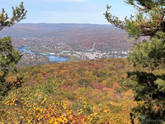 Port Jervis from High Point.