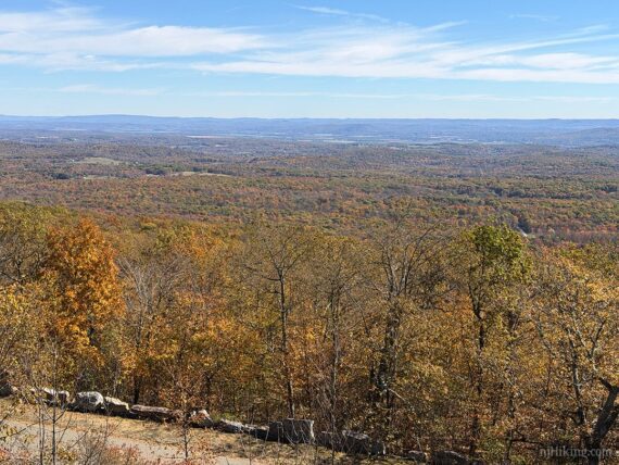 Fall foliage at High Point.