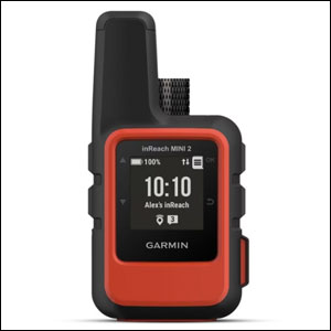 Garmin InReach Mini satellite communicator.