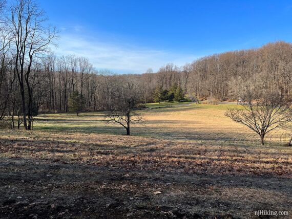 Grand parade field at Jockey Hollow.