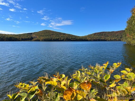 Hills around Monksville Reservoir.