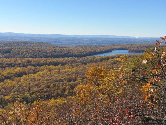 View from the Appalachian Trail over NJ.