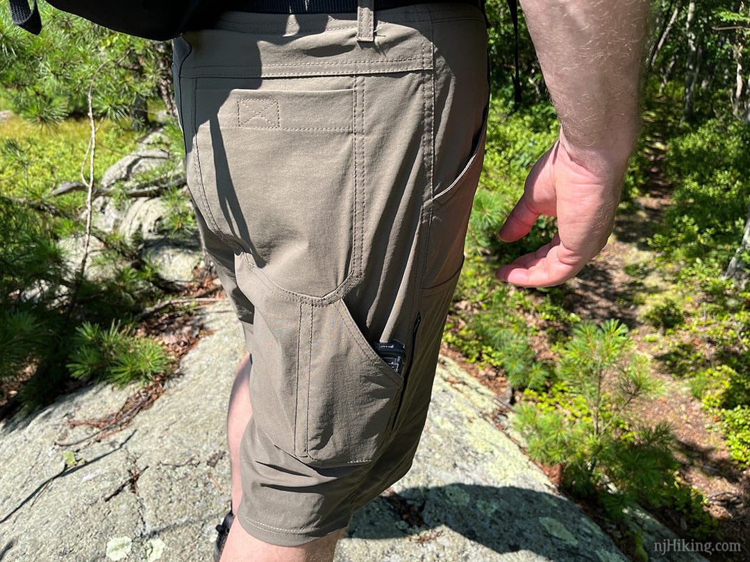 Back of Renegade Shorts.