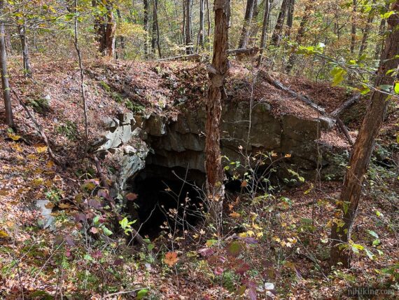 Winston Mine on Monks Mountain.