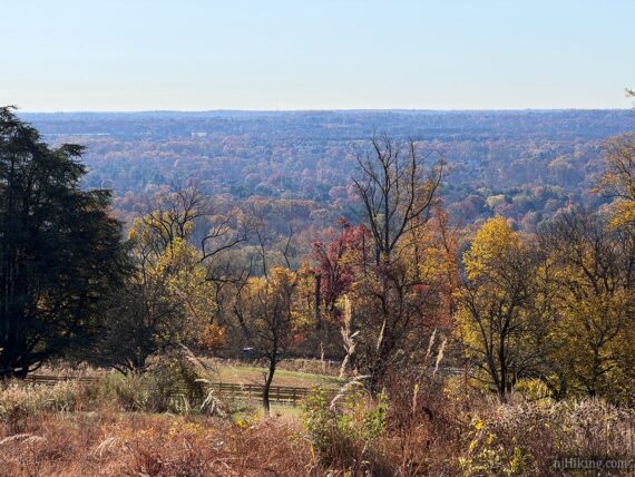 Baldpate view looking towards Pennsylvania.