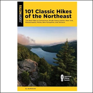 101 Classic Hikes of the Northeast cover.