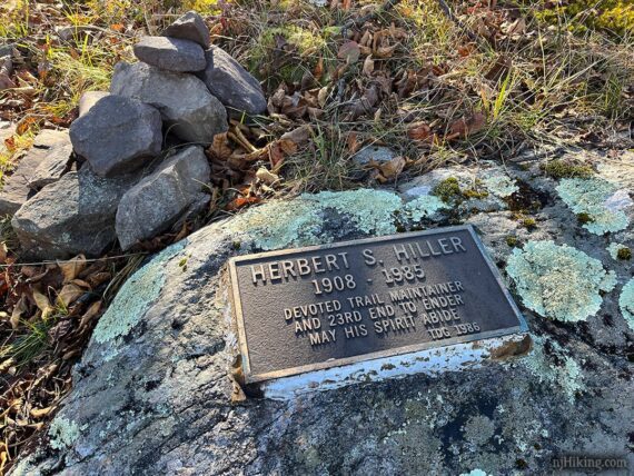 Herbert S. Hiller plaque.