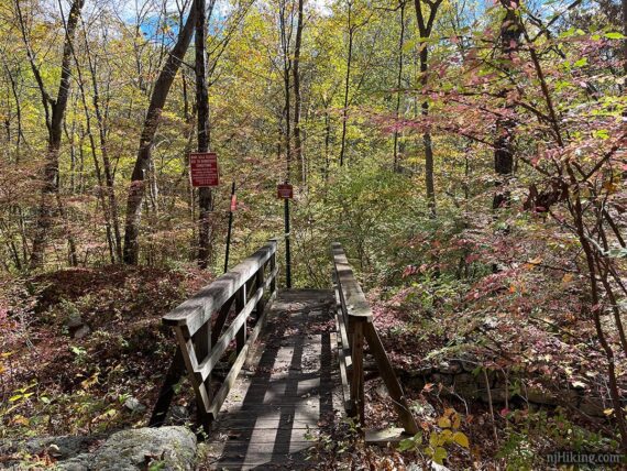 Small footbridge.