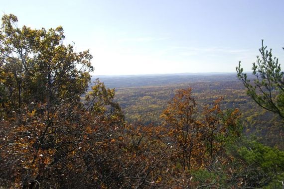 View from the summit of Mt. Tammany 08